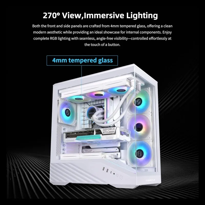 lian-li-v100-atx-white-gabinete-mid-tower-4x120mm-fans-argb-pwm-led-rgb-plataforma-con-vidrio-templado-gpu-hasta-420mm (8).webp