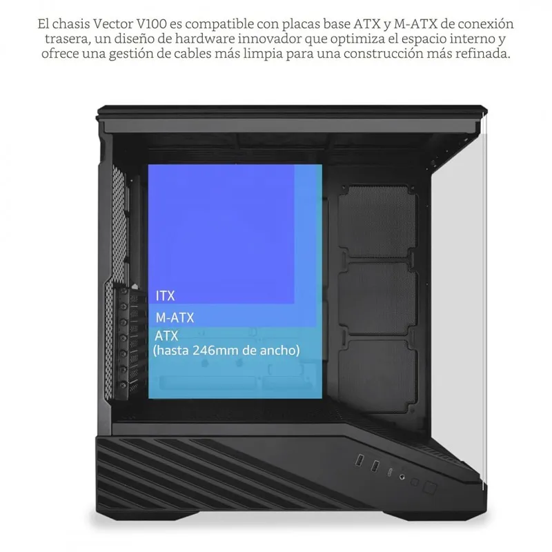 lian-li-v100-atx-gabinete-mid-tower-4x120mm-fans-argb-pwm-led-rgb-plataforma-con-vidrio-templado-gpu-hasta-420mm (3).webp