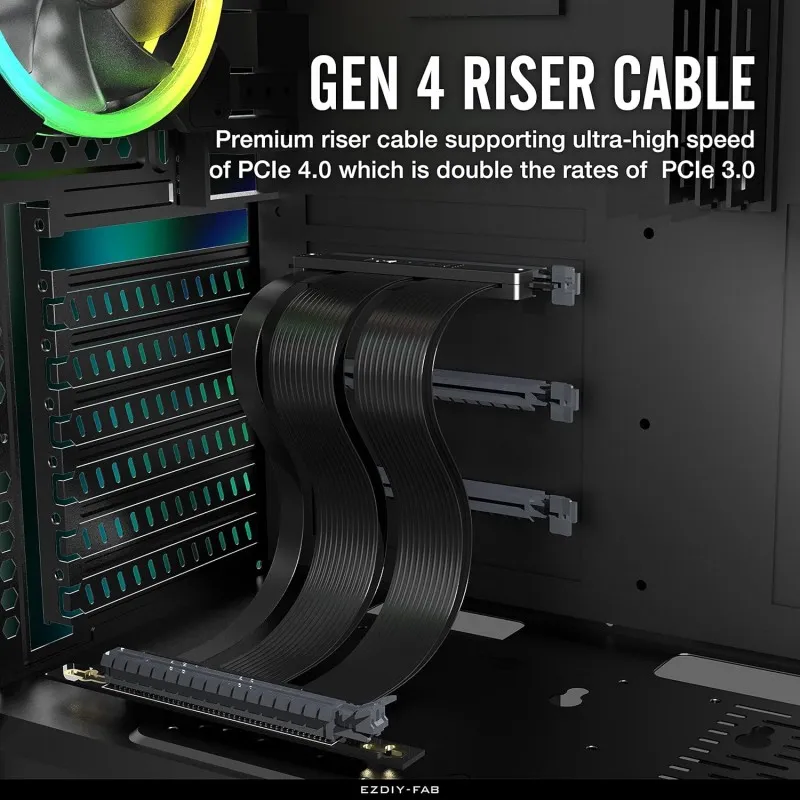 ezdiy-fab-riser-black-30cm-pci-express-gen-4-16x-extreme-flexible-pci-express-40-ezdpc172 (6).webp