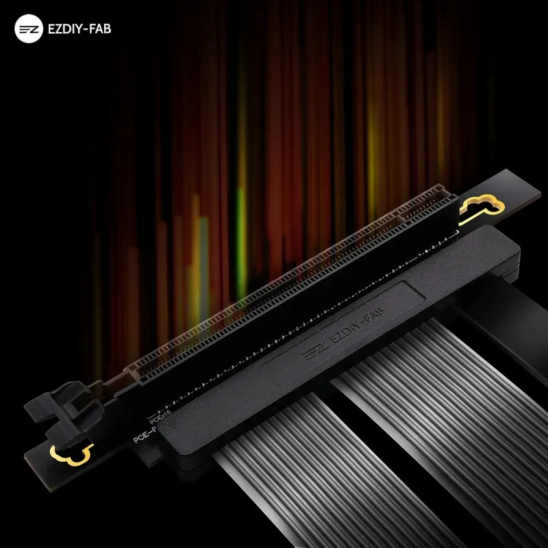 ezdiy-fab-riser-black-30cm-pci-express-gen-4-16x-extreme-flexible-pci-express-40-ezdpc172 (2).webp