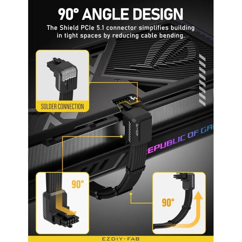 ezdiy-fab-shield-pcie-51-extension-gpu-reverso-adaptador-90-12v-2x6-pcie-51-de-16-pines-124-12vhpwr-ezdpr230-6 (3).webp