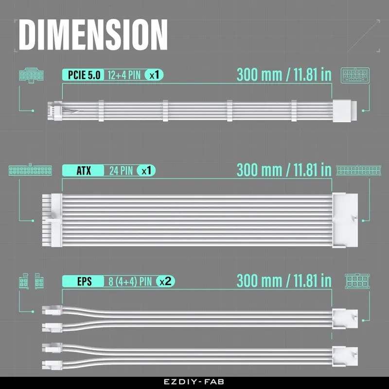 ezdiy-fab-kit-12vhpwr-extension-kit-4-cable-all-white-psu-300mm-16awg-24peps-8p-44p124p-ezdpi227-1- (4).webp