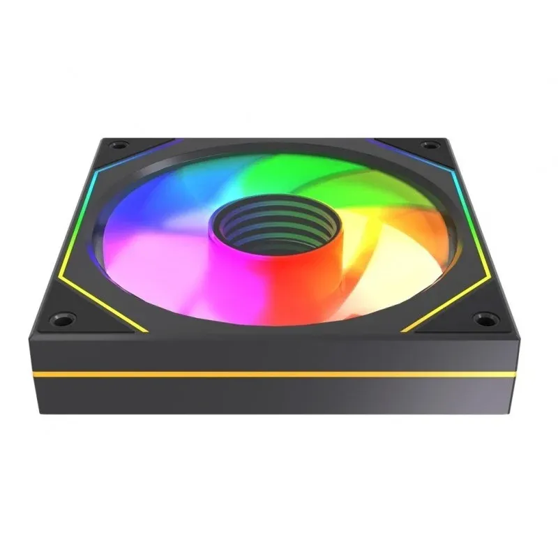 [03250] Airflow M57 Molex AutoRGB 120mm Reverse Black Performance / Ventilador Coneccion en Cadena