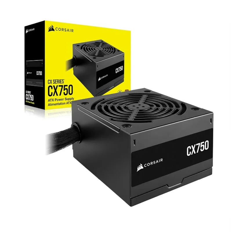 [02958] CORSAIR CX750 80 Plus Bronce 750w Fuente de Poder ATX bajo ruido (no incluye cable de poder)CP-9020279-NA