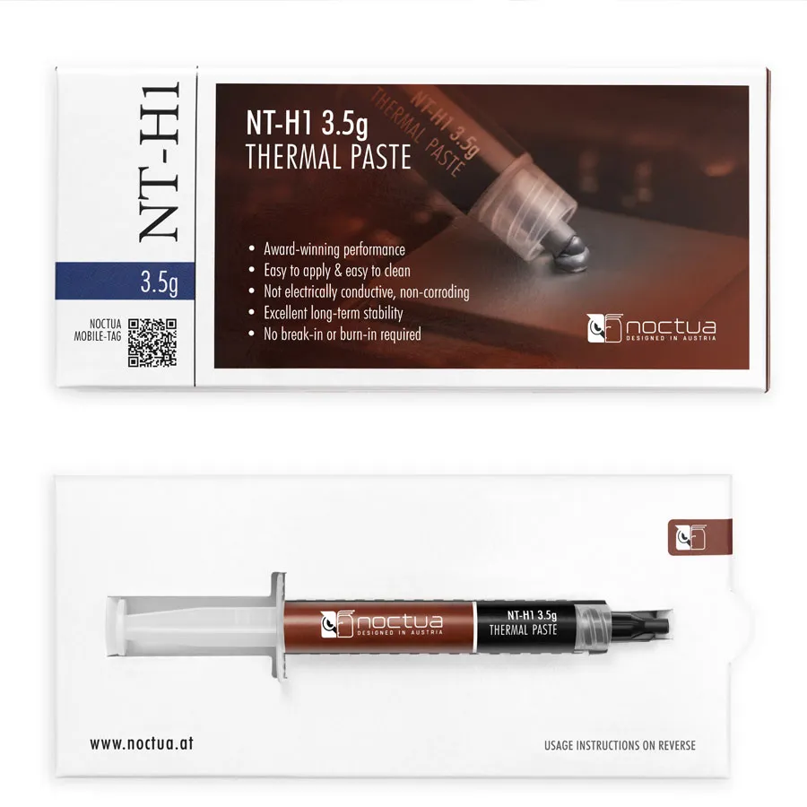 Noctua NT-H1 3.5g AM5 Edition Pro-Grade Pasta Disipadora Incluye AM5 install