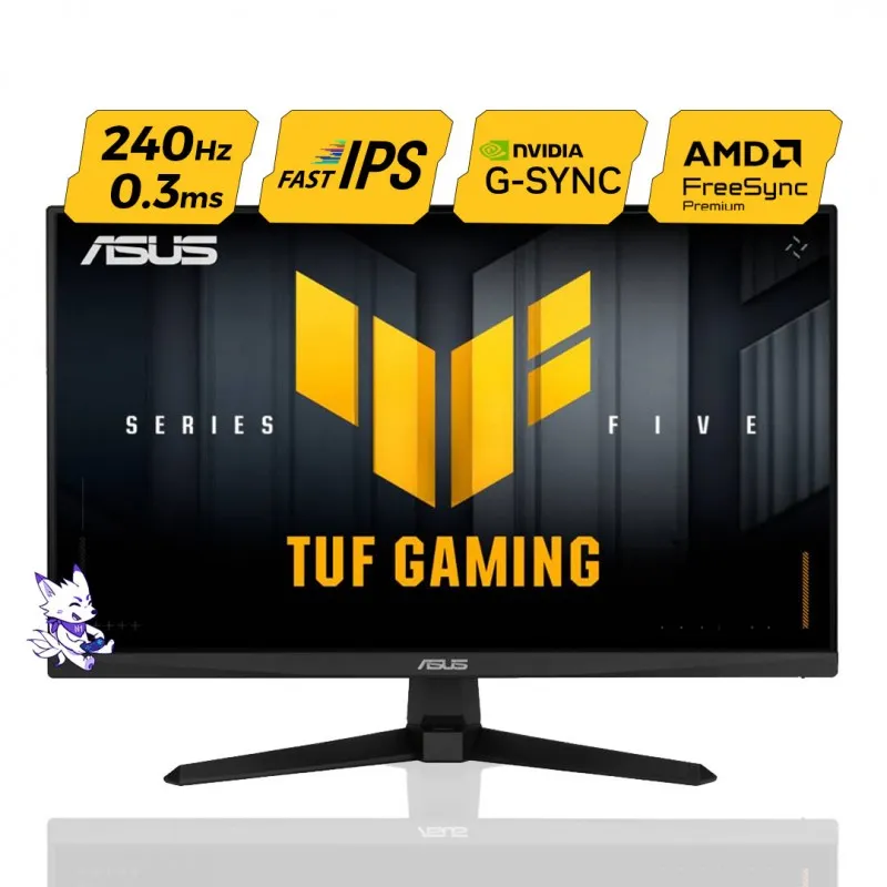 [03750] ASUS 24.5" Full HD IPS 240Hz 0.3ms TUF Gaming VG259QM5A G-Sync Compatible