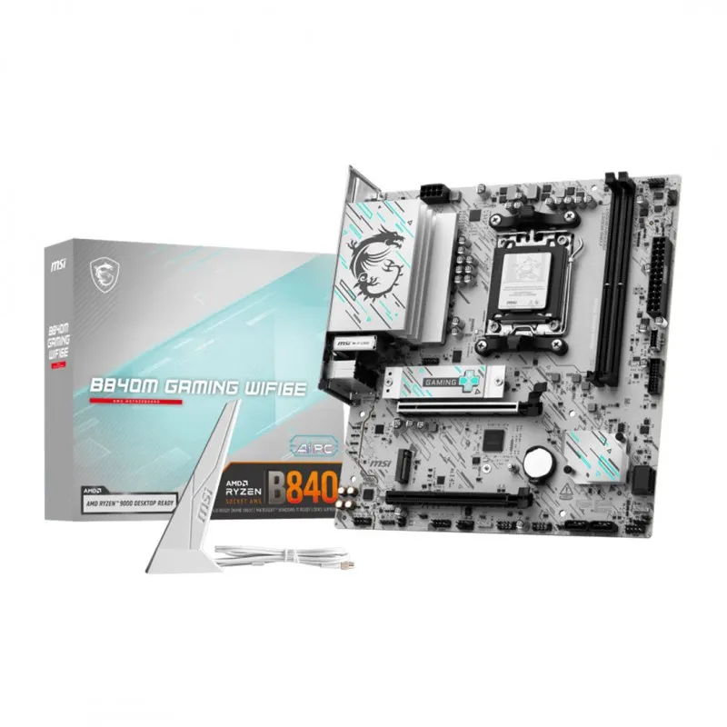 [03682] MSI B840M GAMING WIFI6E Socket AM5, 2x DDR5, 2x M.2, m-ATX 911-7E76-001