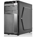 Gabinete Black G08 Micro ATX 2x USB 2.0 HD AUDIO Fuente de poder incluida 230W Reales