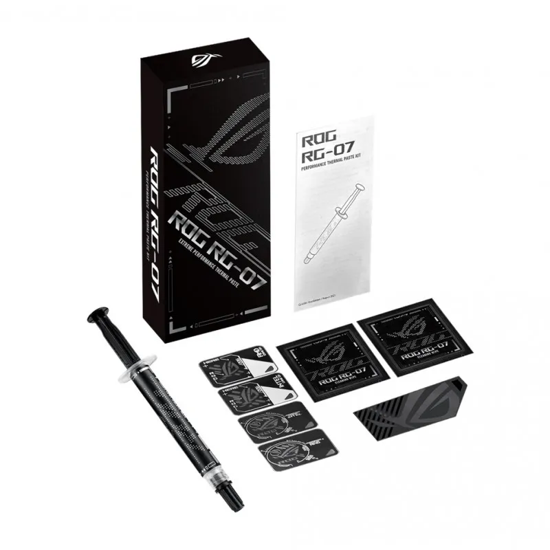 [02778] ASUS ROG RG-07 PERFORMANCE THERMAL PASTE KIT - 3 Grams, 2.5 W/m.k Rated Thermal Absorption