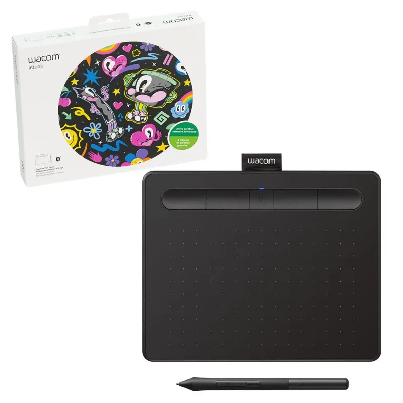 Tableta Digitalizadora Wacom Intuos Creative Pen Tablet (Small, Black) CTL4100