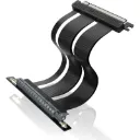 EZDIY-FAB Riser BLACK 30cm PCI Express Gen 4 16x Extreme Flexible, PCI Express 4.0 EZDPC172