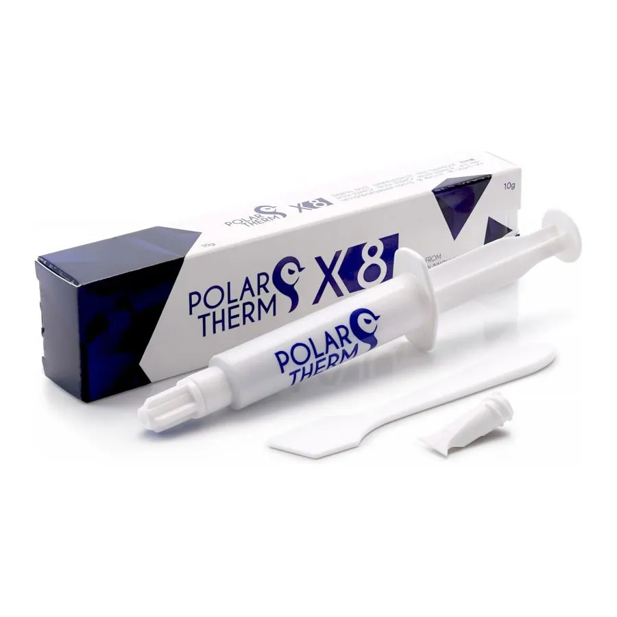Thermal Grizzly Polartherm X-8 10gr Pasta térmica de CPU y GPU alta conductividad PT-X8-010