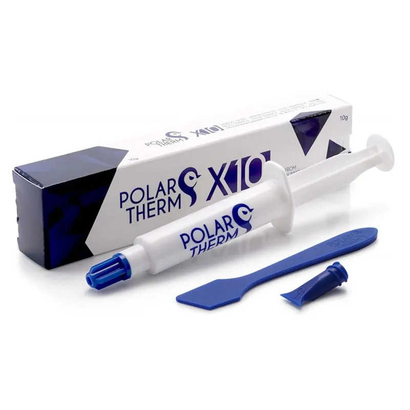 Thermal Grizzly Polartherm X-10, 10gr Pasta térmica de CPU de 0.35 onzas para CPU y GPU PT-X10-010
