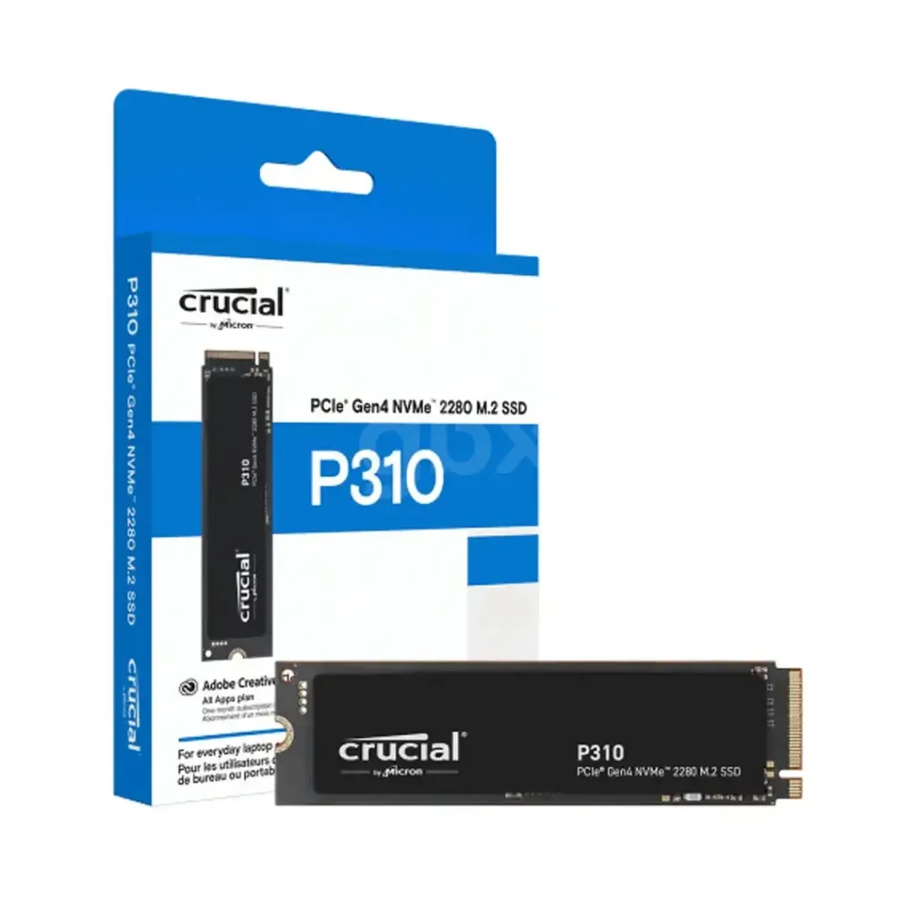 [03605] Crucial P310 1TB M.2 2280 PCI-Express 4.0 x4 NVMe 3D NAND 6600 MBps (SSD) CT1000P310SSD8