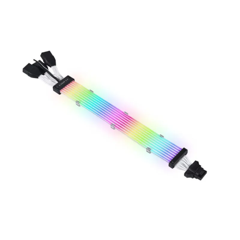 [02398] LI LIAN LI STRIMER 12VHPWR GPU connector 3X8 PIN to 12+4-PIN 8 light guides G89.PW168-8PV2.00