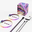 HYTE LS30 qRGB Light Strips & Nexus Portal NP50 Bundle Digital Immersion Lighting 1MT (x2 Pack)