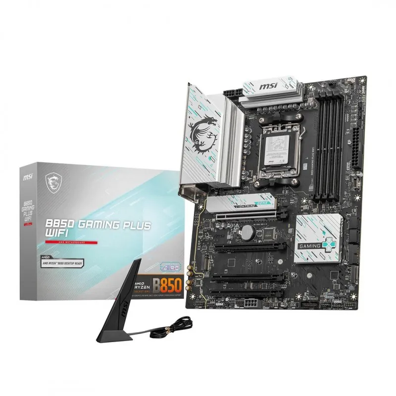 [03115] MSI B850 GAMING PLUS WIFI AM5 AMD B850 SATA 6Gb/s 5G Network DDR5 Wi-Fi 7 ATX