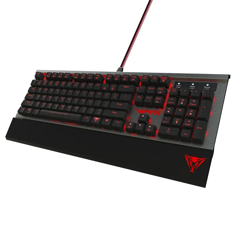 [00992] Patriot Viper V730 Mechanical Gaming Keyboard with RED Backlight Kailh Brown Switches (Layout en Ingles)