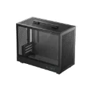 DeepCool CH160 PLUS Black Small Form Factor micro ATX, Mini-ITX, Vidrio templado