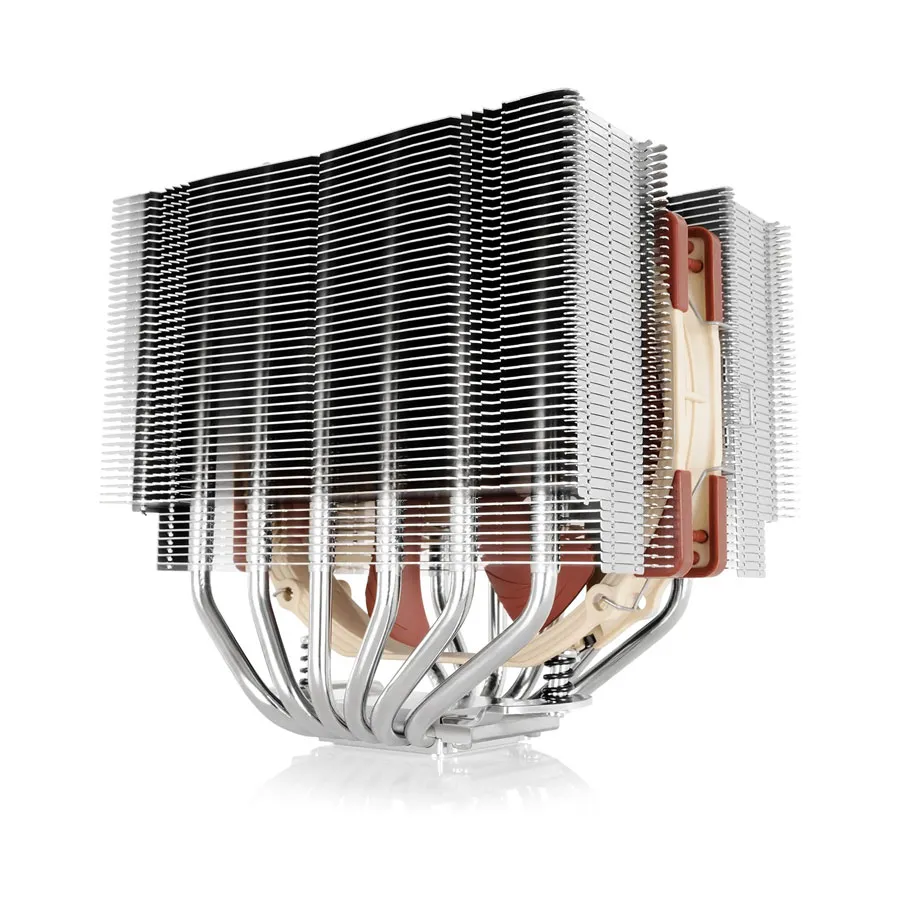 [02497] NOCTUA NH-D15S AM5 & LGA 1851 Disipador de CPU 140 mm  doble torre marrón