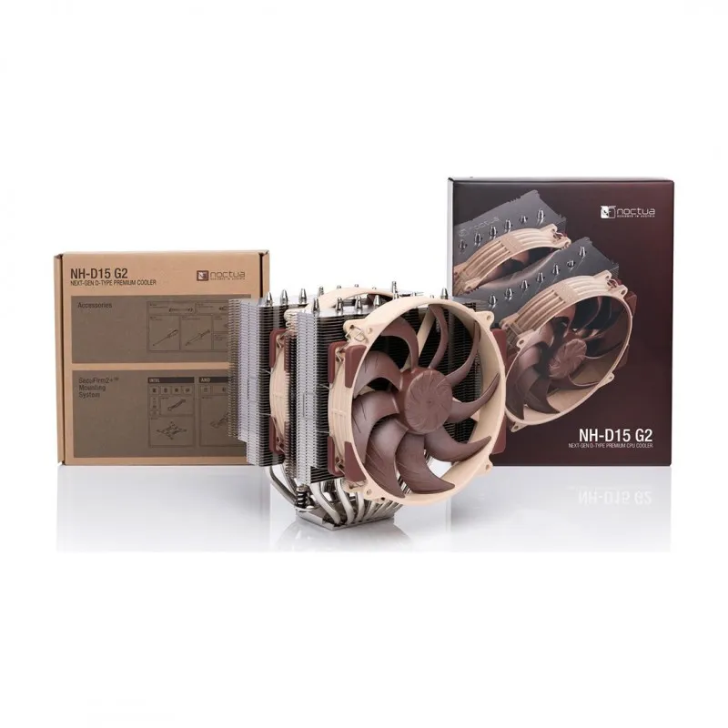 [03049] Noctua NH-D15 G2 Disipador AM5 & LGA 1851 1700 Doble Torre Versión Estándar Alto 168mm CPU COOLER NH-D15 G2