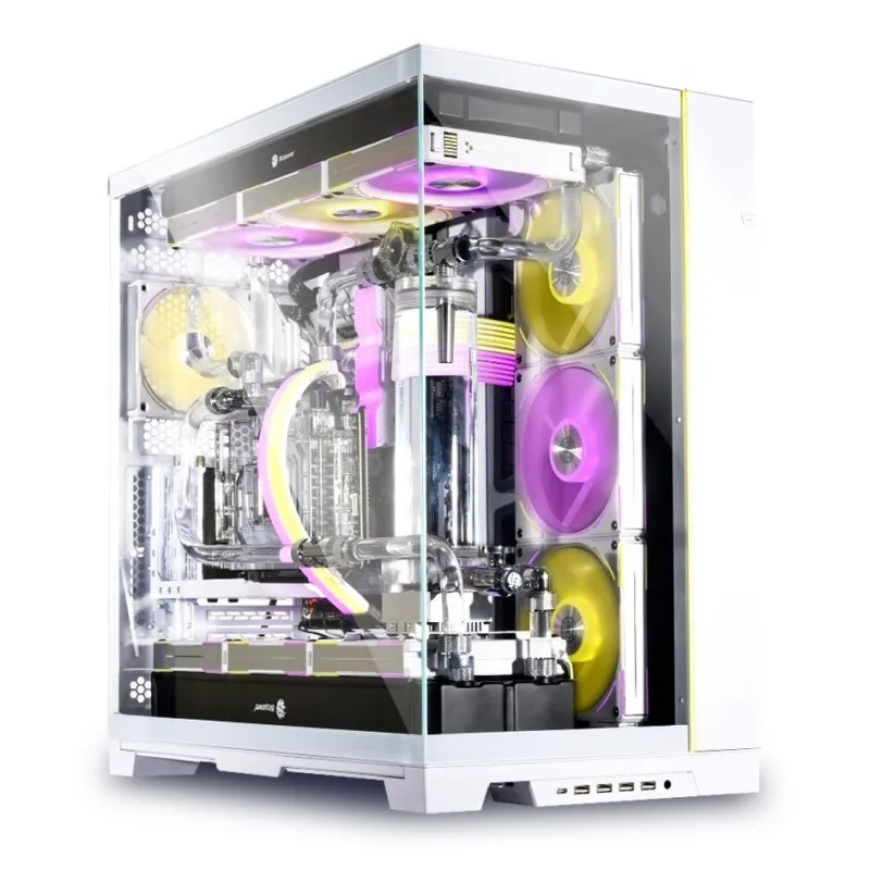 Lian Li O11 Dynamic EVO XL Blanco E-ATX ATX Reversible USB-C G99.O11DEXL-X.00