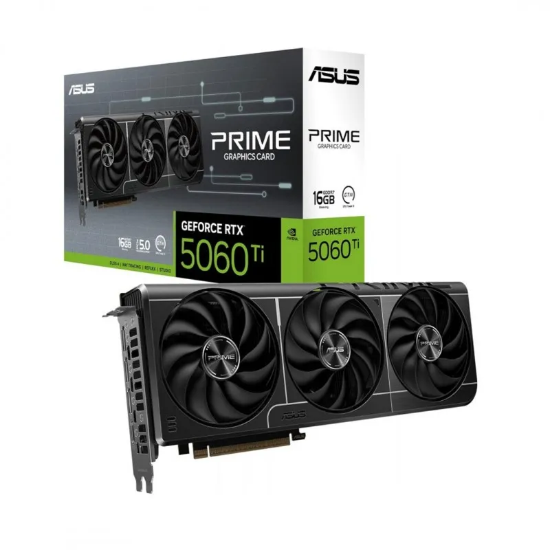 [03369] ASUS PRIME RTX 5060 Ti 8GB 128-Bit GDDR7 PCI-E 5.0 x8 DLSS 4.0 GeForce PRIME-RTX5060TI-O8G