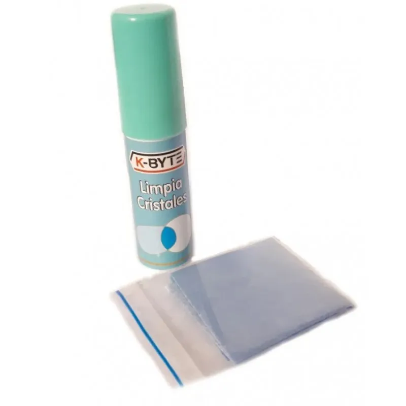 [03498] K-BYTE SET DE LIMPIEZA PARA LENTES DE CRISTAL 22ml