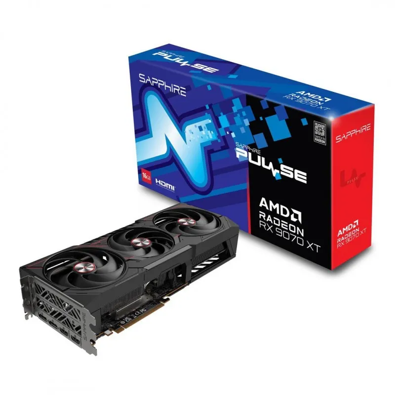 [03180] SAPPHIRE PULSE Radeon RX 9070 XT 16GB GDDR6 PCI Express 5.0 x16 - 11348-03-20G