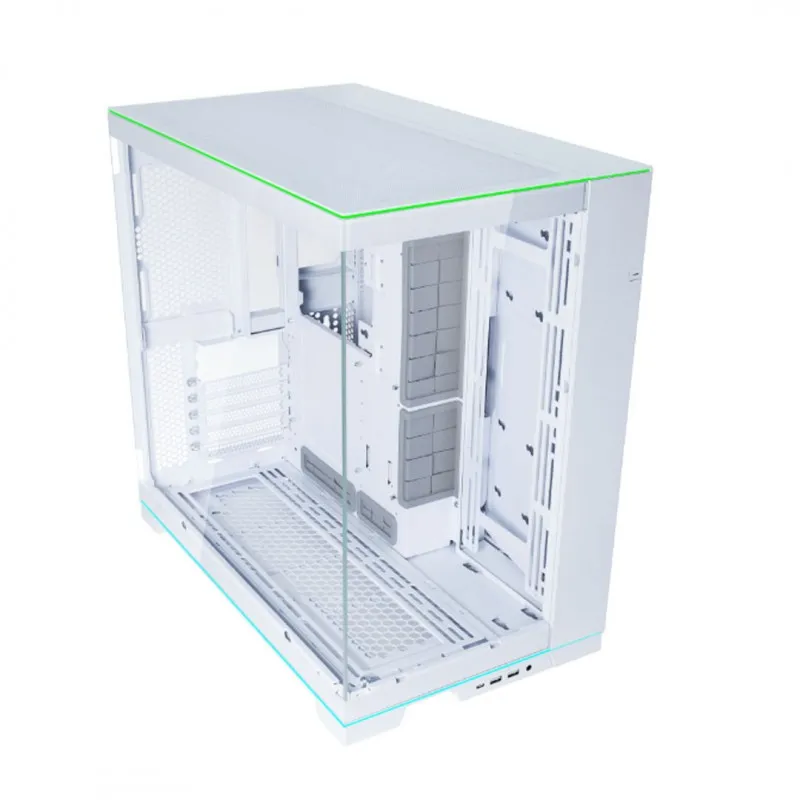 LIAN LI O11 EVO RGB White Aluminum Tempered Glass ATX G99.O11DERGBW.00