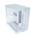 LIAN LI O11 EVO RGB White Aluminum Tempered Glass ATX G99.O11DERGBW.00
