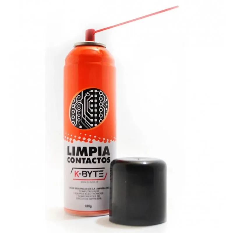 [03501] K-BYTE LIMPIA CONTACTO GRANDE 400GR ELECTRONICO EN SPRAY INFLAMABLE