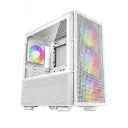 DeepCool CH560 White Gabinete 4x Fan 120mm ARGB ATX M-ATX E-ATX  Iluminación RGB programable