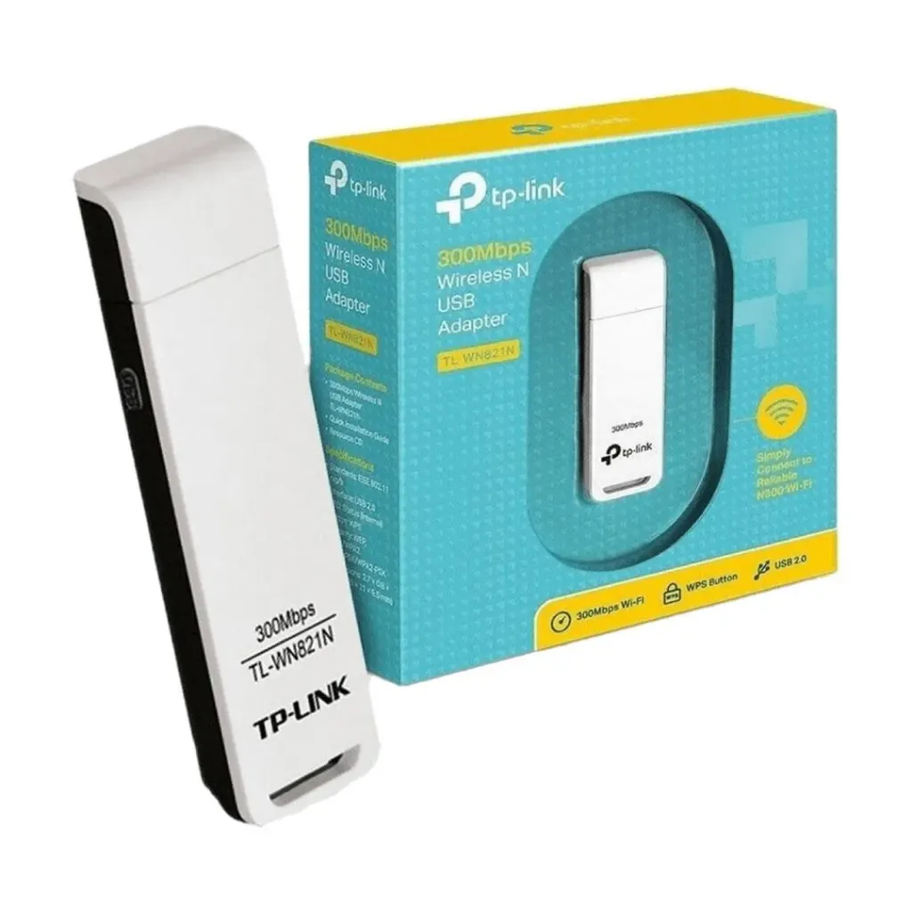 [02152] TP-Link TL-WN821N USB WIFI 300Mbps 2.4Ghz