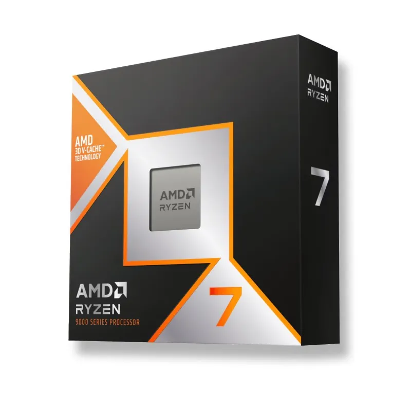AMD Ryzen 7 9800X3D Socket AM5 Zen5 8-Core 5.2 GHz 120W No Incluye Cooler  -  100-100001084WOF