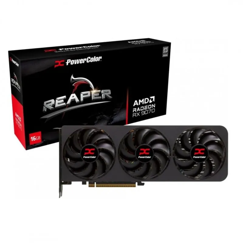 [03323] PowerColor Reaper RX 9070 16GB GDDR6 AMD Radeon RX9070 16G-A