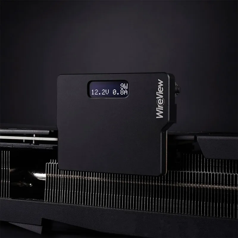 Thermal Grizzly WireView GPU 1x12VHPWR to 3x8Pin PCIe Normal TG-WV-P38H1N mide consumo de GPU Monitoreo Made in Alemania