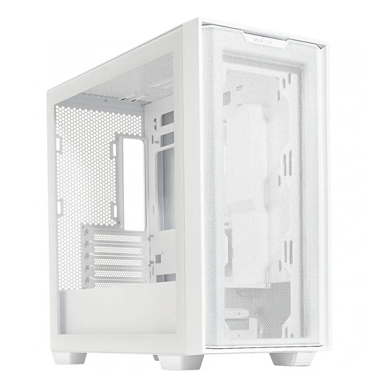 ASUS A21 White Mini-Tower Micro ATX USB 3.2 PSU ATX