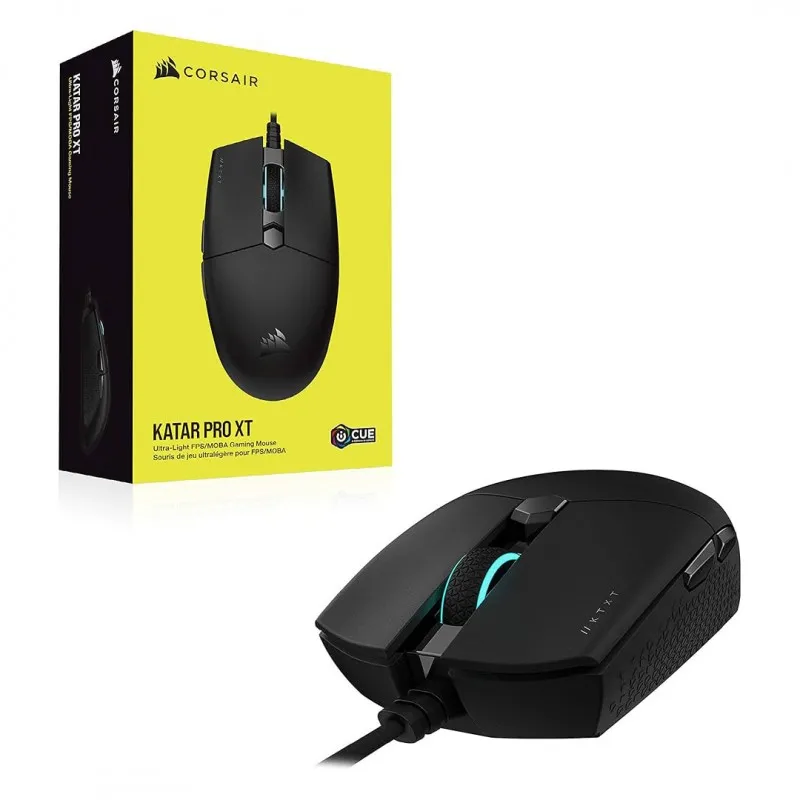 [02864] CORSAIR KATAR PRO XT ULTRA-LIGHT GAMING Mouse 18.000 DPI. CH-930C111-NA