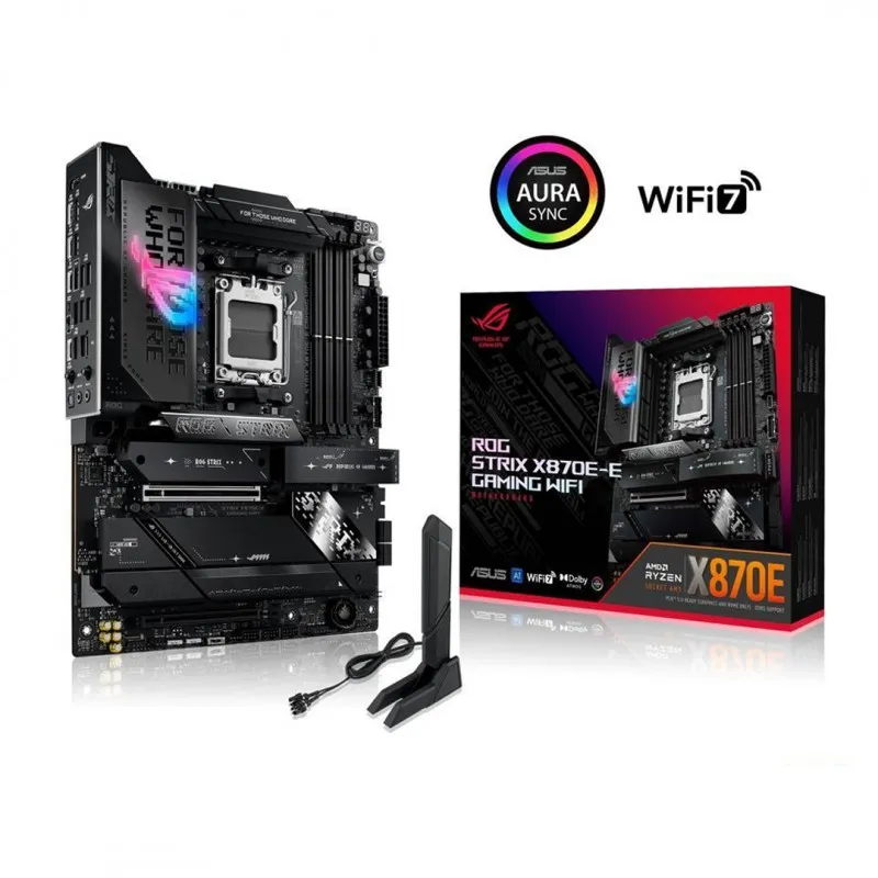 [02905] ASUS ROG STRIX X870E-E GAMING WIFI AM5 ATX PCIe 5.0 DDR5 WiFi 7 AI USB4.0