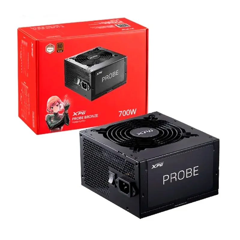 XPG Probe 700W 80+ Bronze ATX 80Plus Bronze PSU No modular PROBE700B-BKCAR