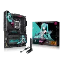 ASUS ROG STRIX X870E-H Gaming WiFi7 Hatsune Miku, Socket AM5, 4x DDR5, ATX, 4x M.2, PCIe 5.0, x2 USB4 y USB 10Gbps Tipo-C