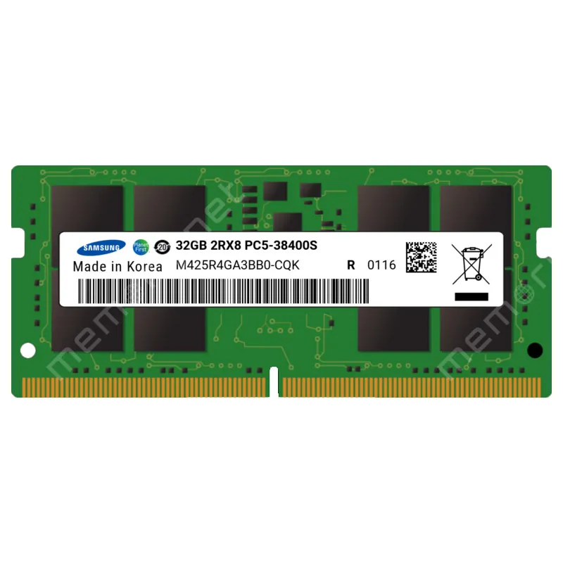 Samsung DDR5 32 GB SO-DIMM 4800 MHz / PC5-38400 CL40 1.1 V