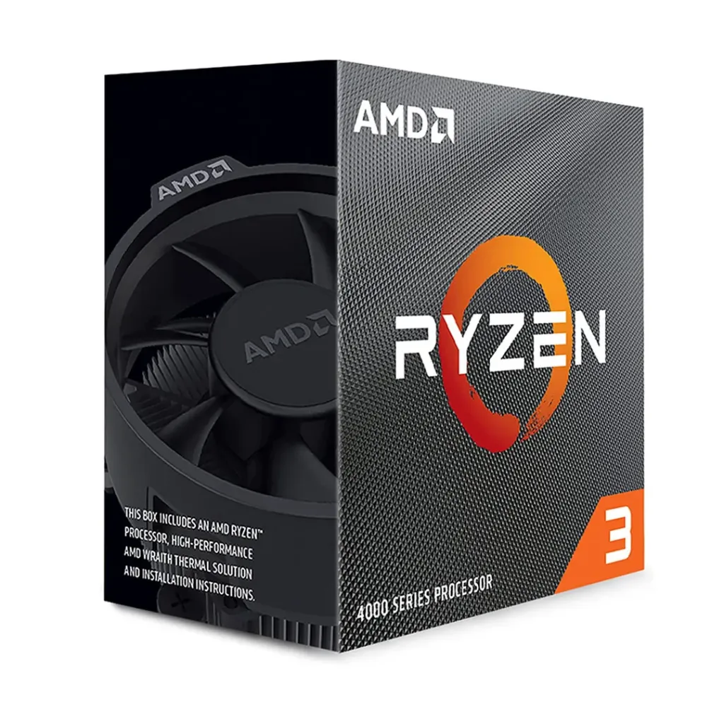 AMD Ryzen 3 4100 Quad-Core Socket AM4 65W None Integrated Graphics Desktop Processor - 100-100000510BOX