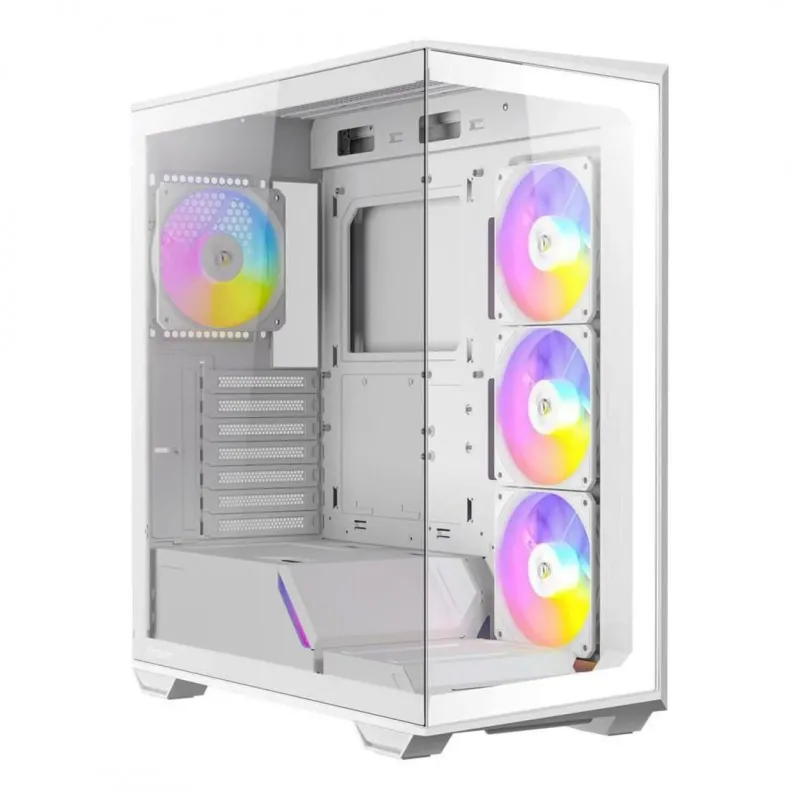 Antec C3 WHITE ARGB x4 Fan ARGB Mid-Tower, ATX, Micro-ATX, ITX 0-761345-10032-8