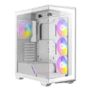 Antec C3 WHITE ARGB x4 Fan ARGB Mid-Tower, ATX, Micro-ATX, ITX 0-761345-10032-8