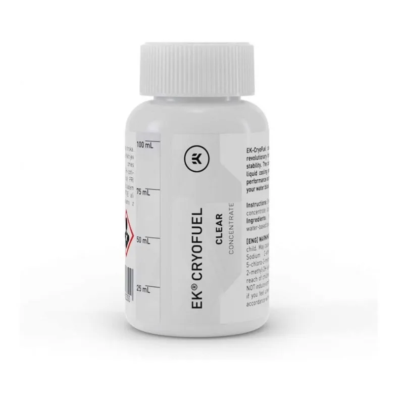 EKWB EK-CryoFuel transparente Concentrado PC Refrigerante 100ML Rinde 1 Litro