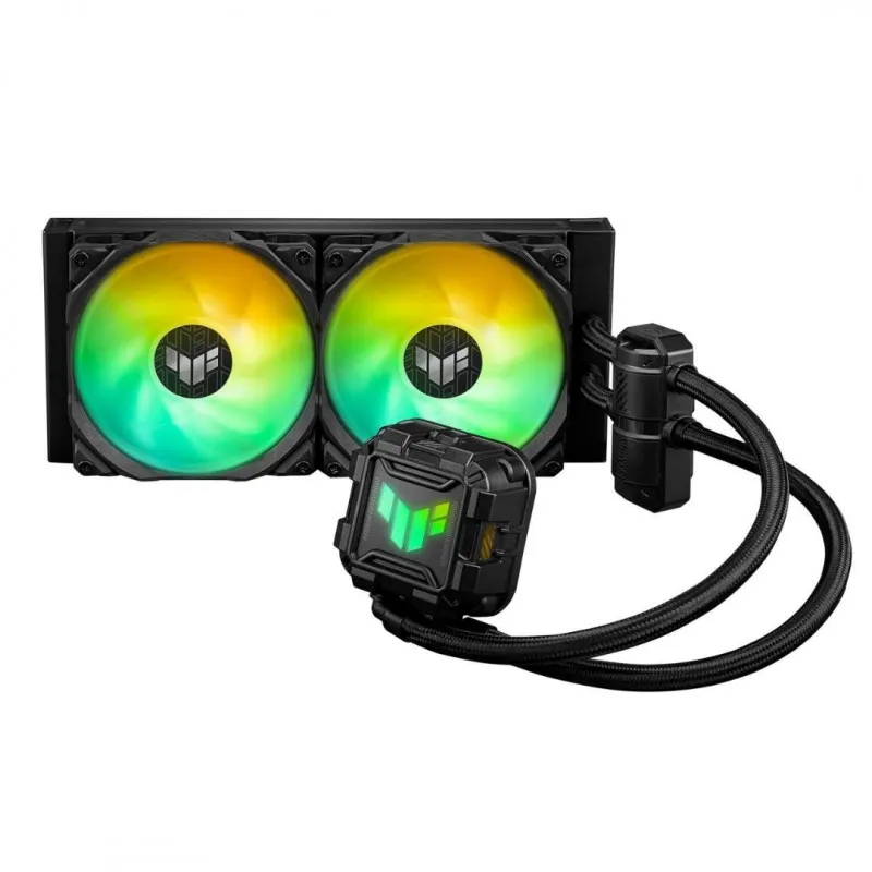[02839] ASUS TUF Gaming LC II 240 AIO ARGB Intel LGA 1700, 1200, 115x y AMD AM5 y AM4 TUF-Gaming-LC-II-240-ARGB