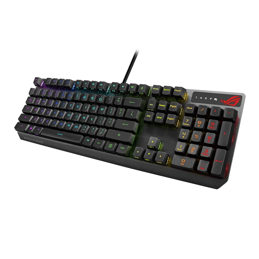 [01486] ASUS ROG Strix Scope RX Red Switch Optical Teclado Mecanico  USB Aura RGB Lighting