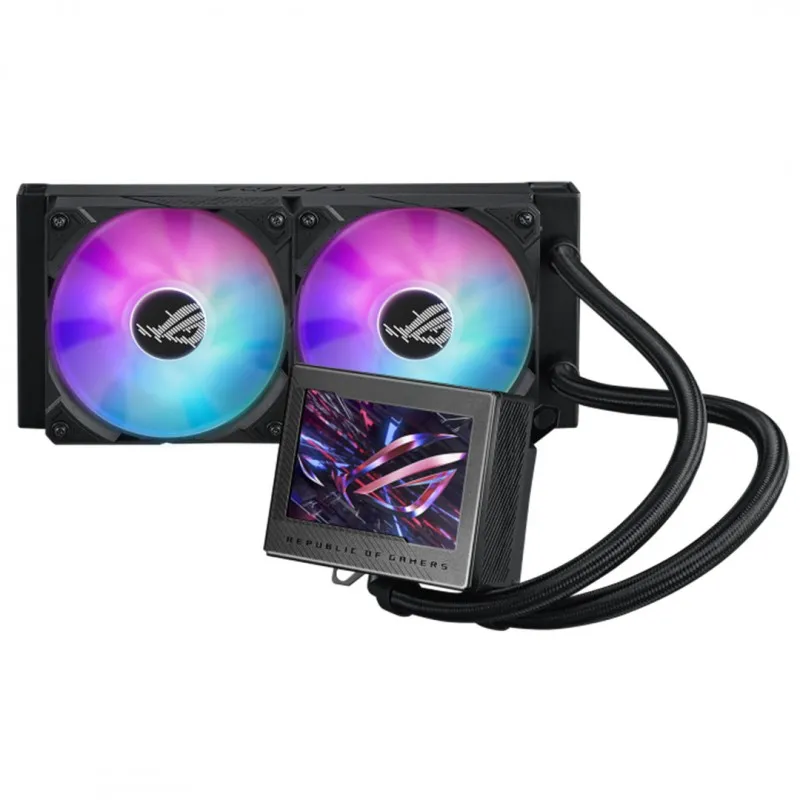 [02824] ASUS ROG RYUJIN III 240 ARGB Negro Pantalla LCD, LGA 1700, 1200, 115X, AM4, AM5 ROG-RYUJIN-III-240-ARGB